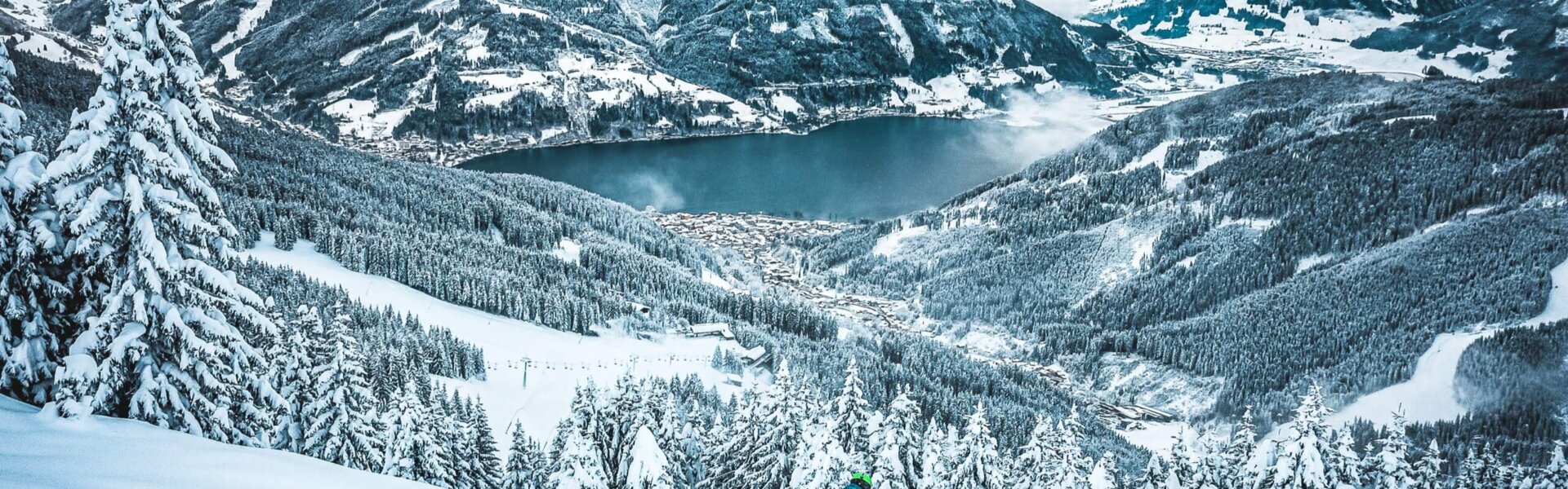 Skipiste in Kaprun