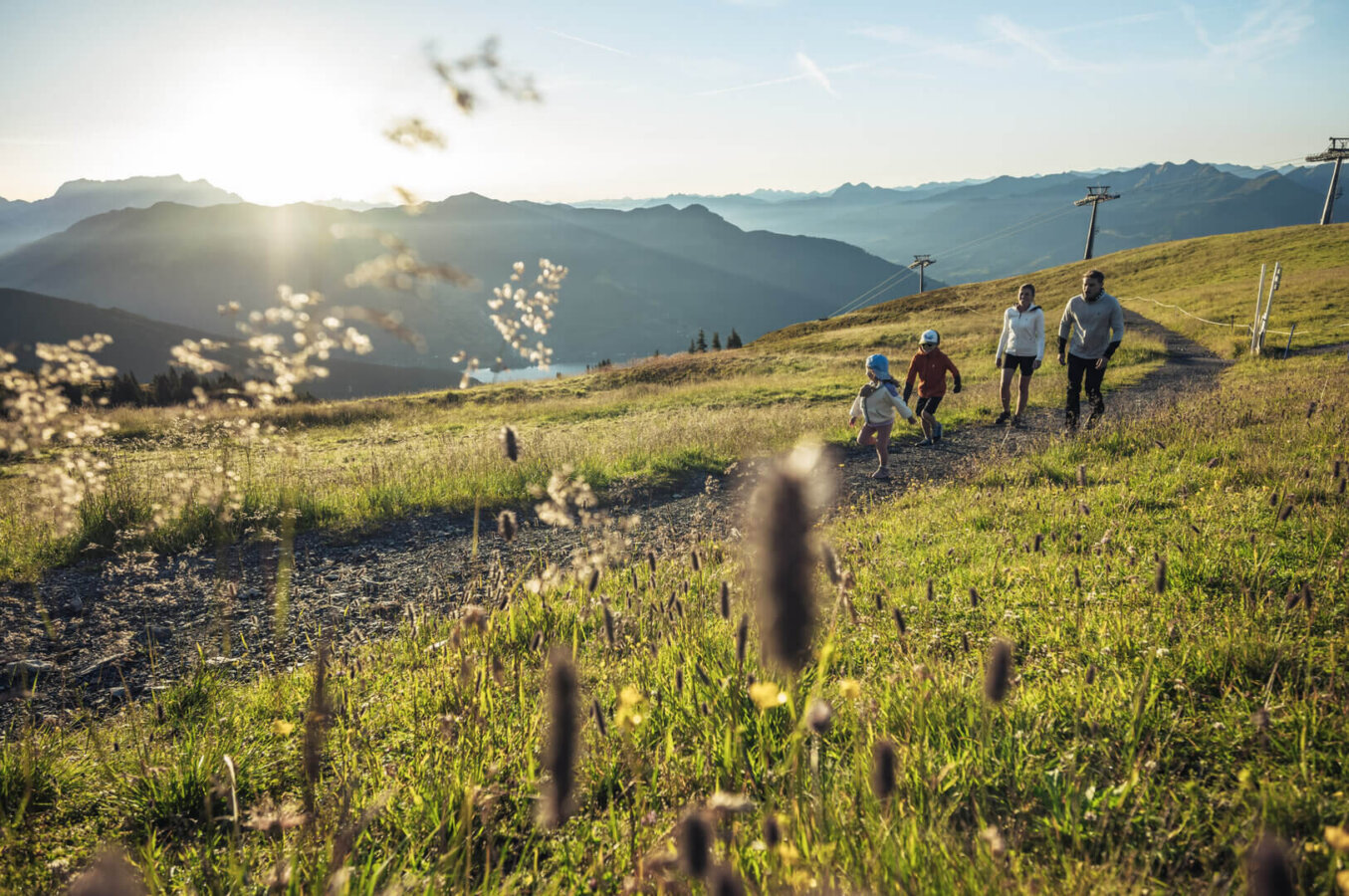 Familienwanderung in Kaprun