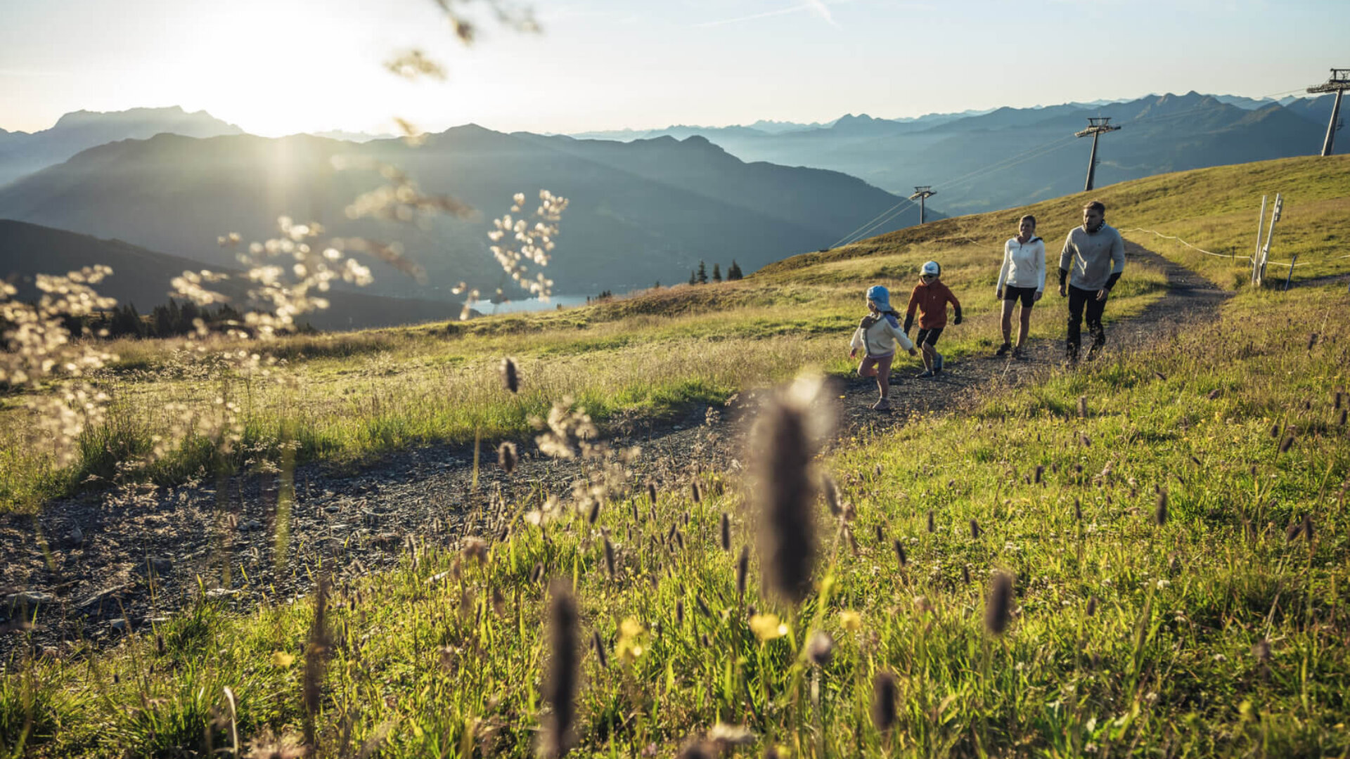 Familienwanderung in Kaprun
