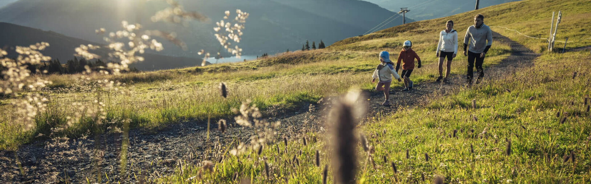 Familienwanderung in Kaprun