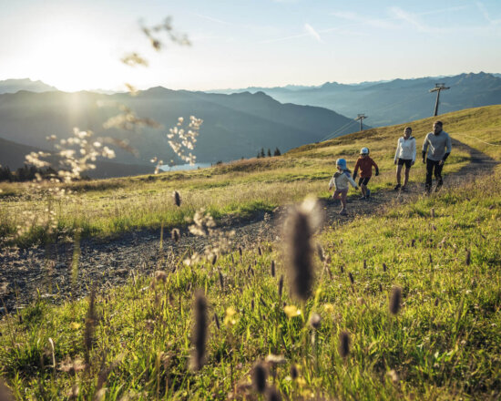 Familienwanderung in Kaprun