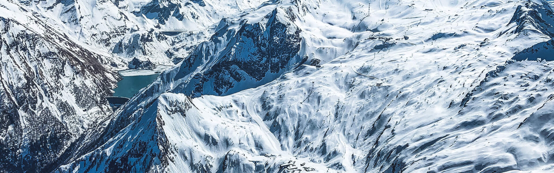 Kitzsteinhorn Gletscher von oben