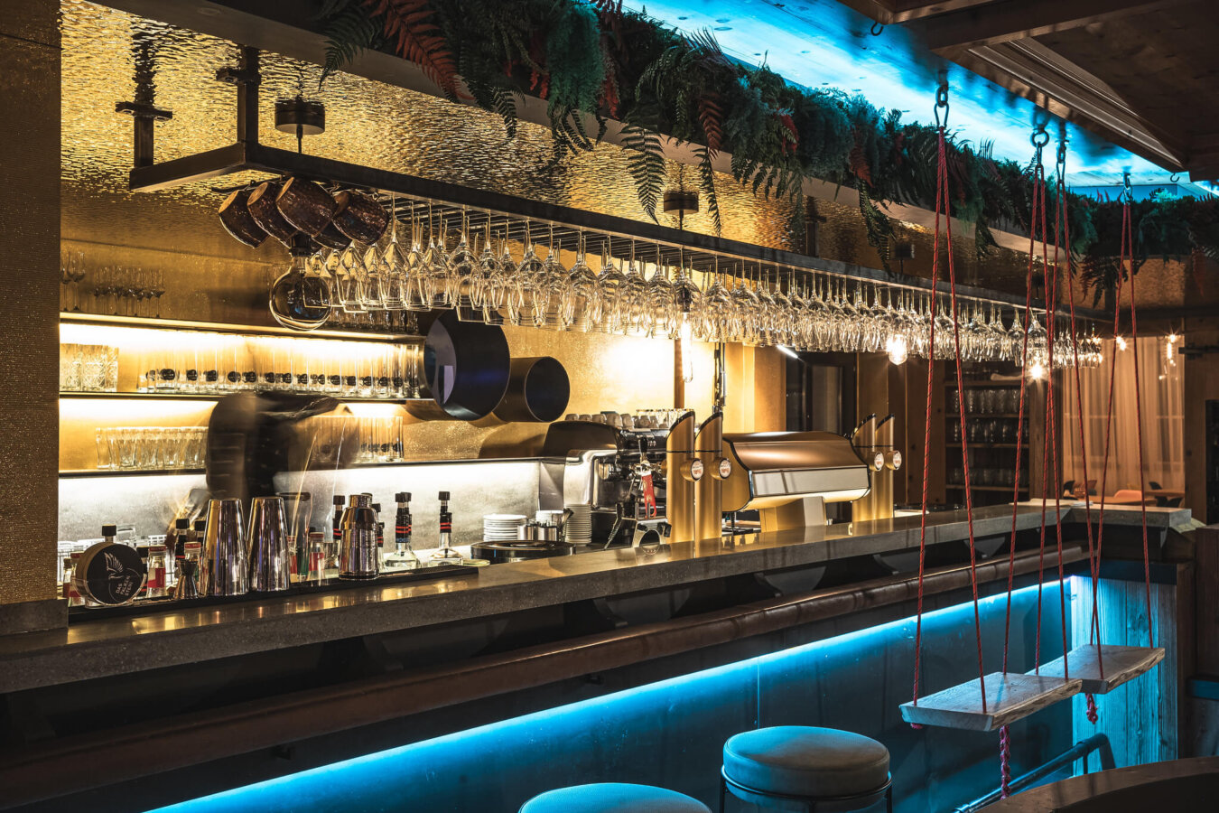 Freiflug Bar & Lounge im Hotel Falkenstein in Kaprun