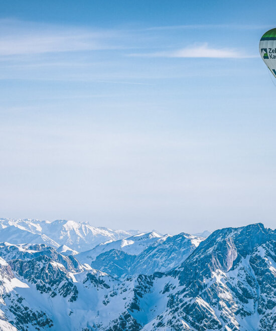 Heißluftballon Zell am See Kaprun