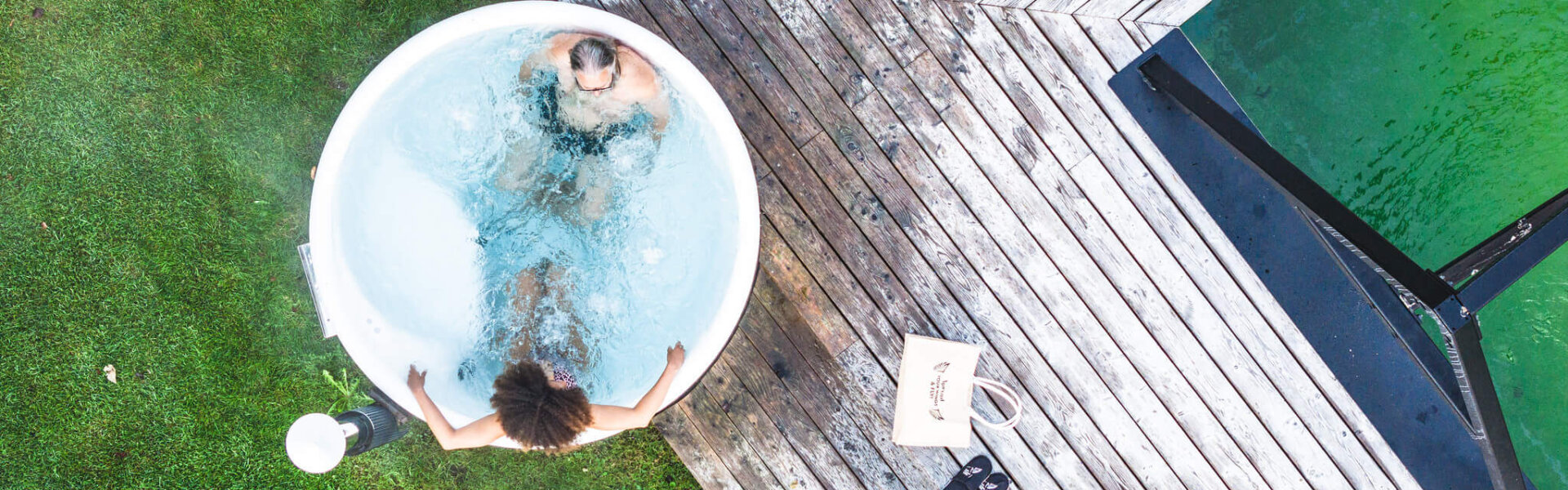Hot Tube von oben