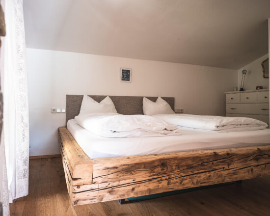 Schlafzimmer im Penthouse