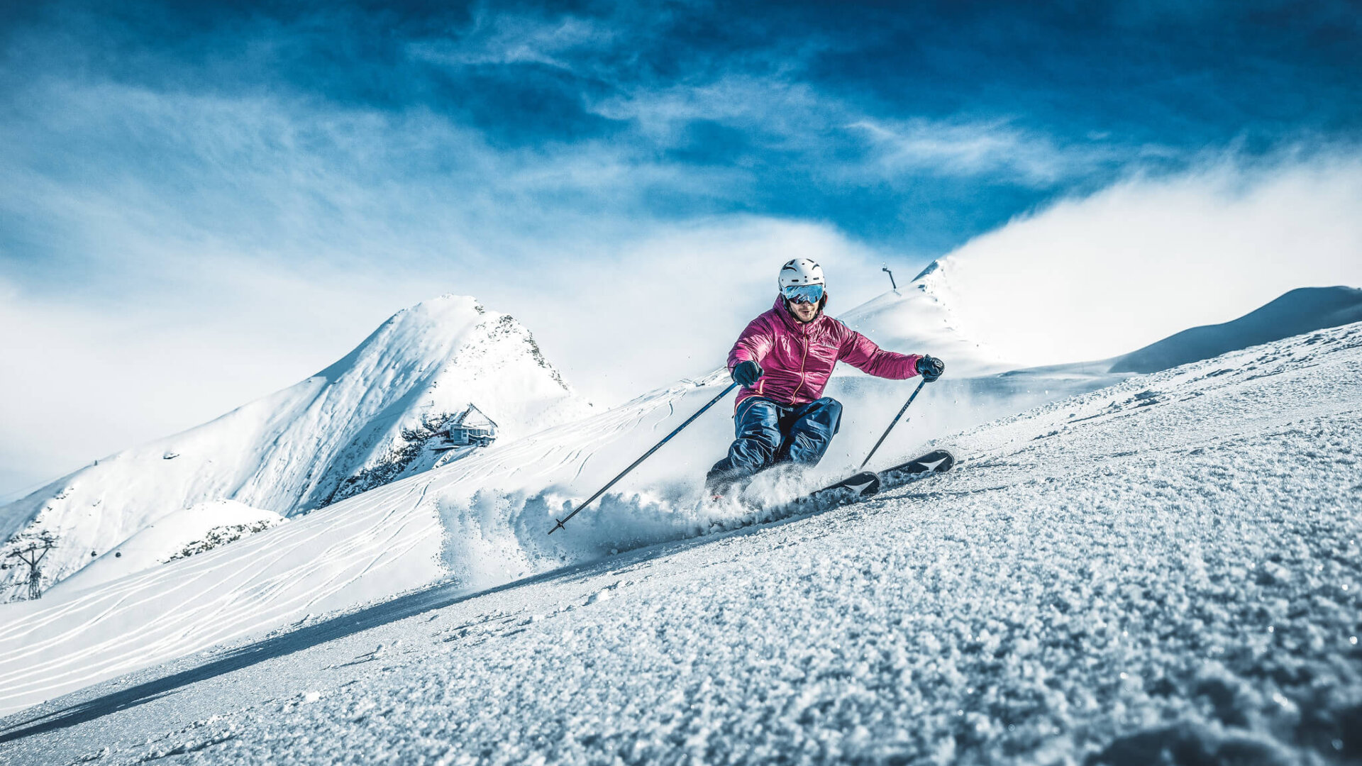 Skifahren am Kitzsteinhorngletscher