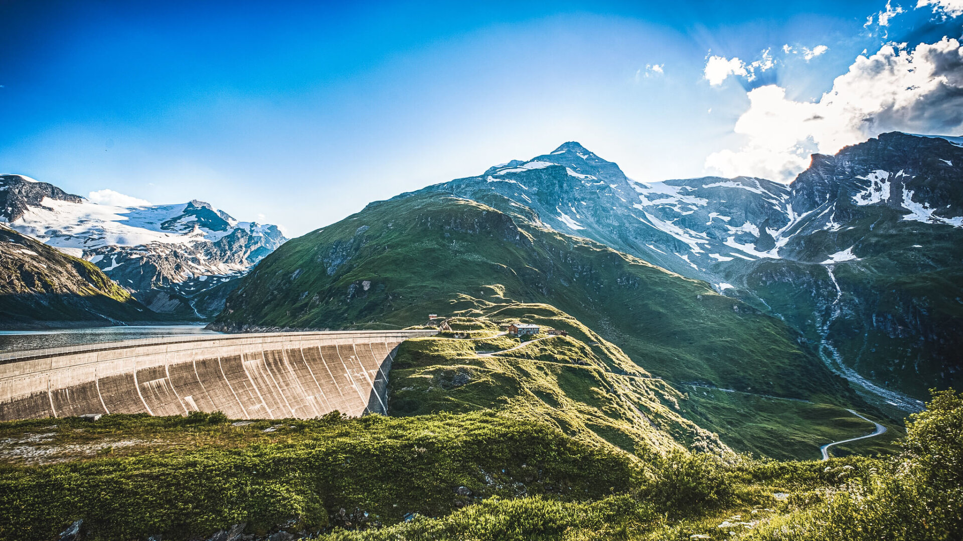 Stausee in Kaprun