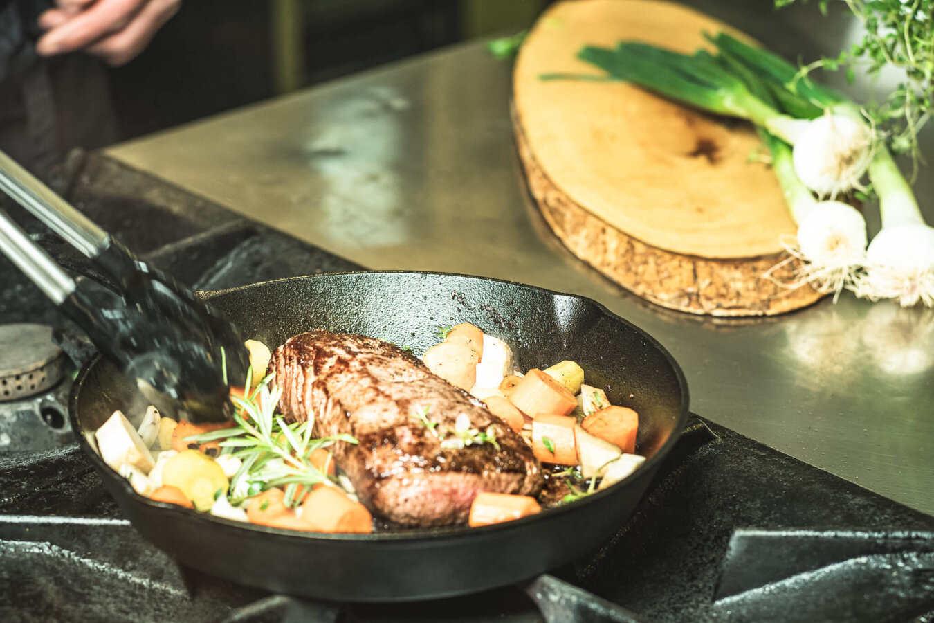 Steak, Küche Hotel Falkenstein
