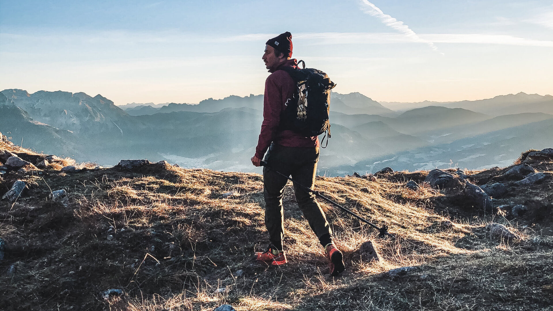 Wanderer in Kaprun