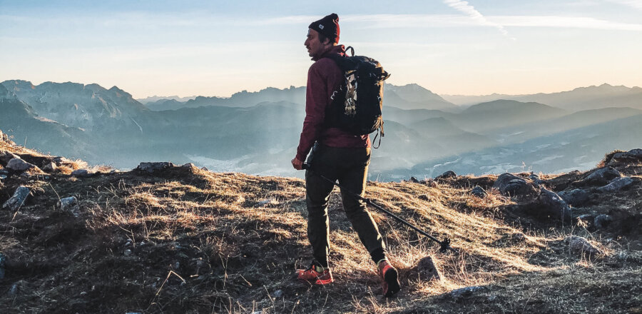 Wanderer in Kaprun