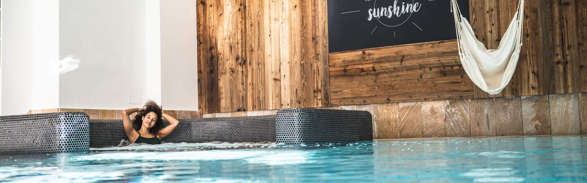 Wellness Hallenbad im Hotel Falkenstein in Kaprun
