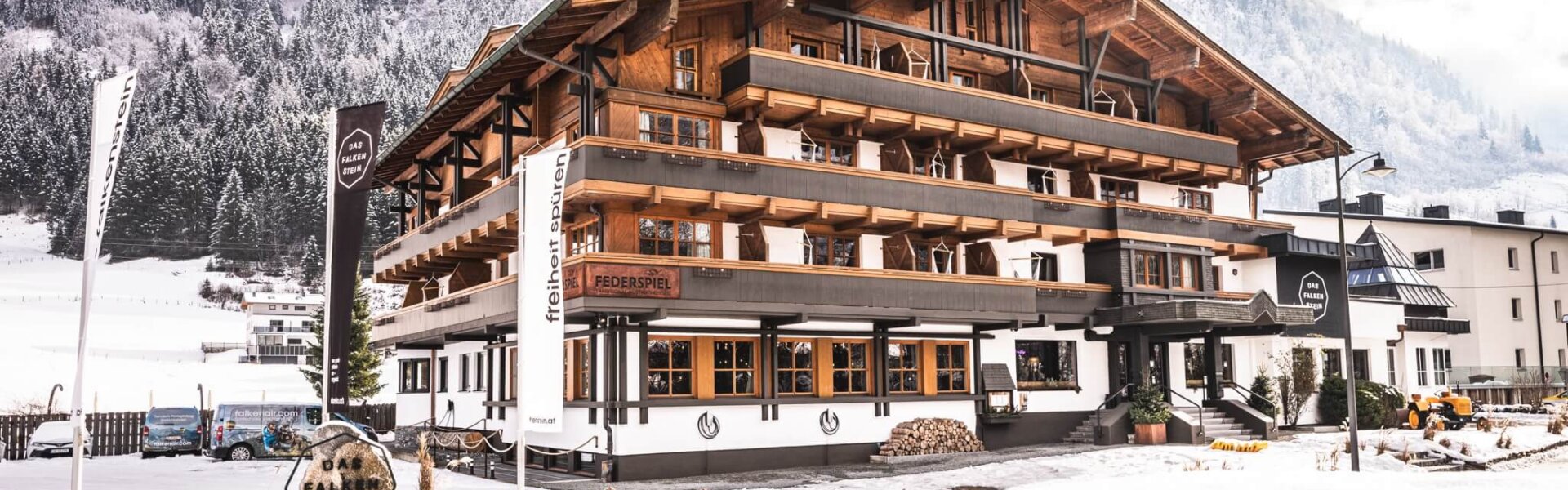 Hotel CORE Kaprun im Winter